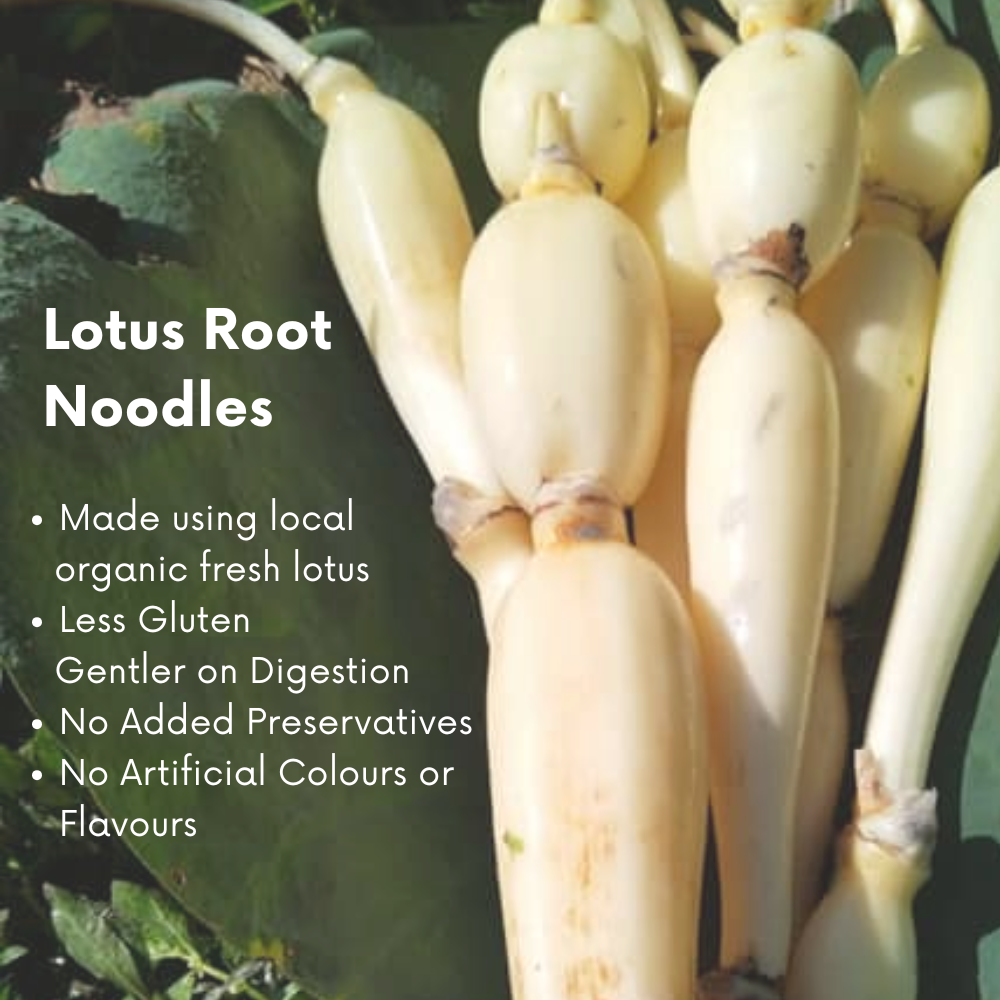 Lotus Root Pan Mee 莲藕板面 250g