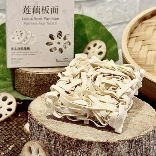 Lotus Root Pan Mee 莲藕板面 250g