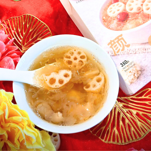Lotus Root Peach Gum Dessert Drink 炖莲藕桃胶 养颜 350g